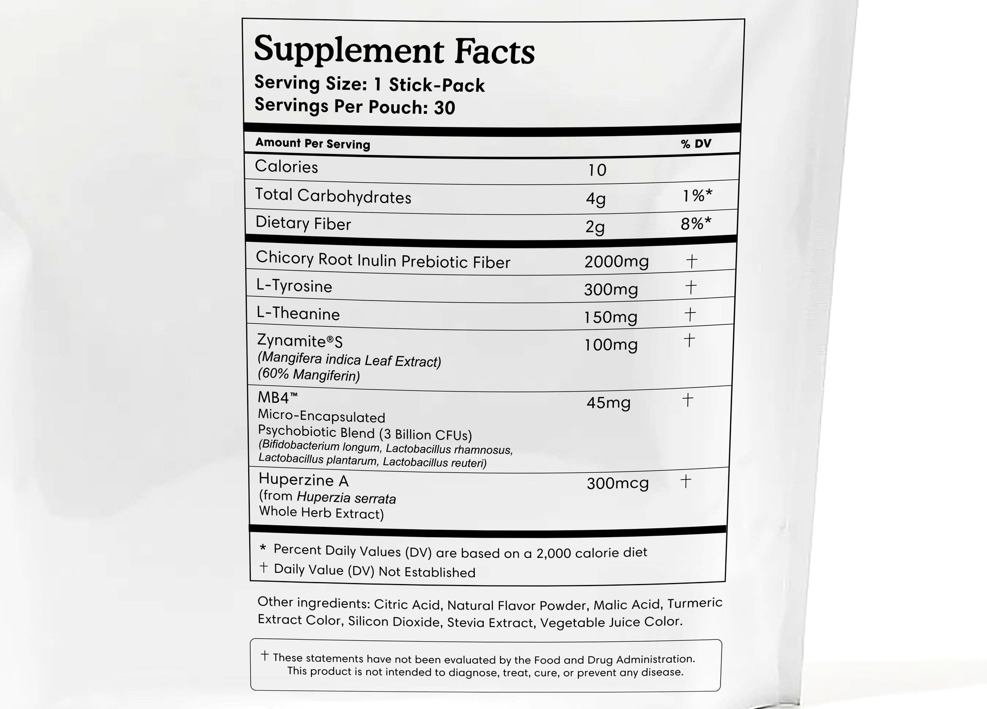 Gut-Brain Health Drink | Psychobiotics + Nootropics for Mood & Cognitive Support