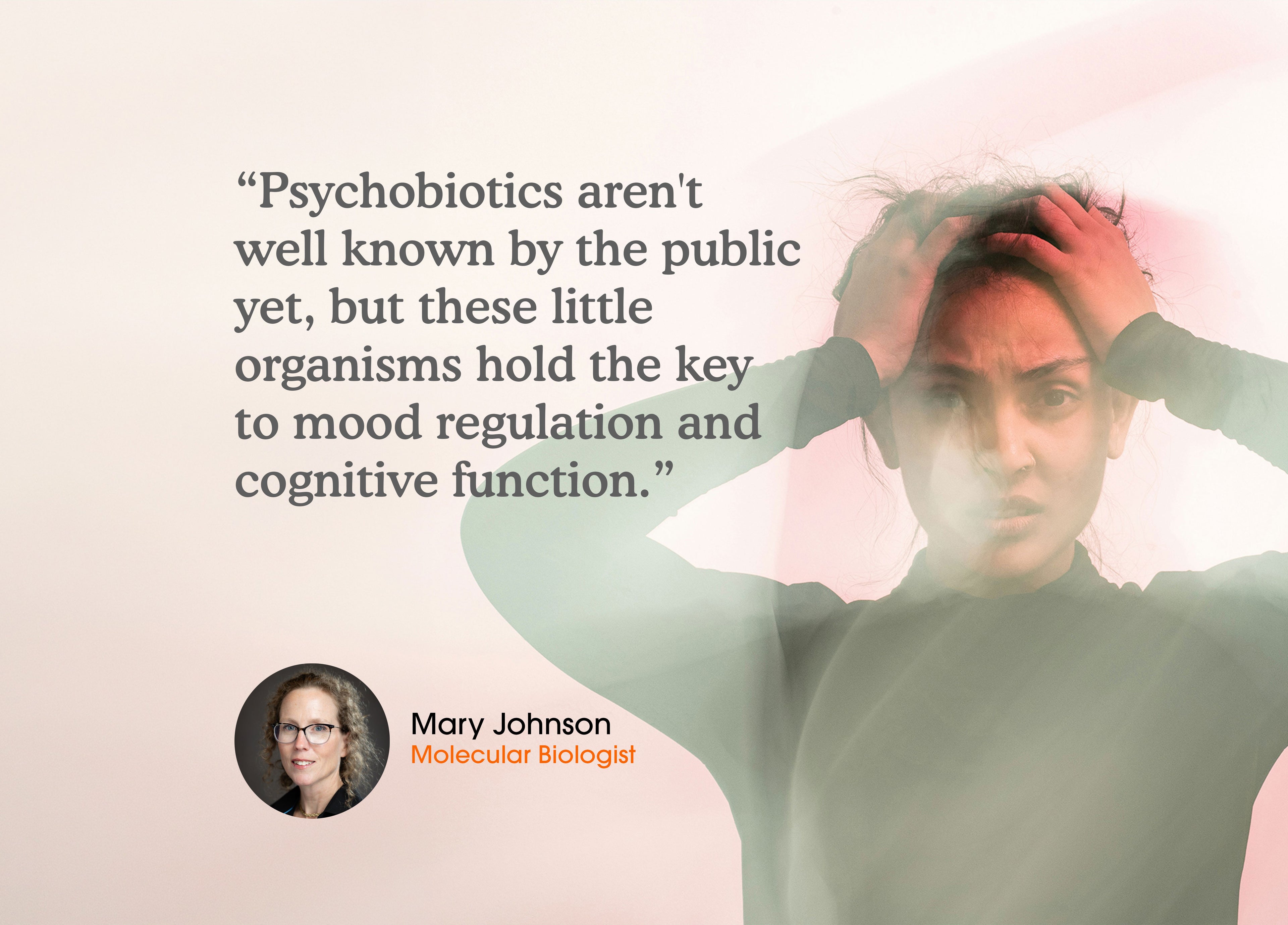 Gut-Brain Health Drink | Psychobiotics + Nootropics for Mood Boost & Cognitive Performance| Mindful Mango Orange | MindBelly