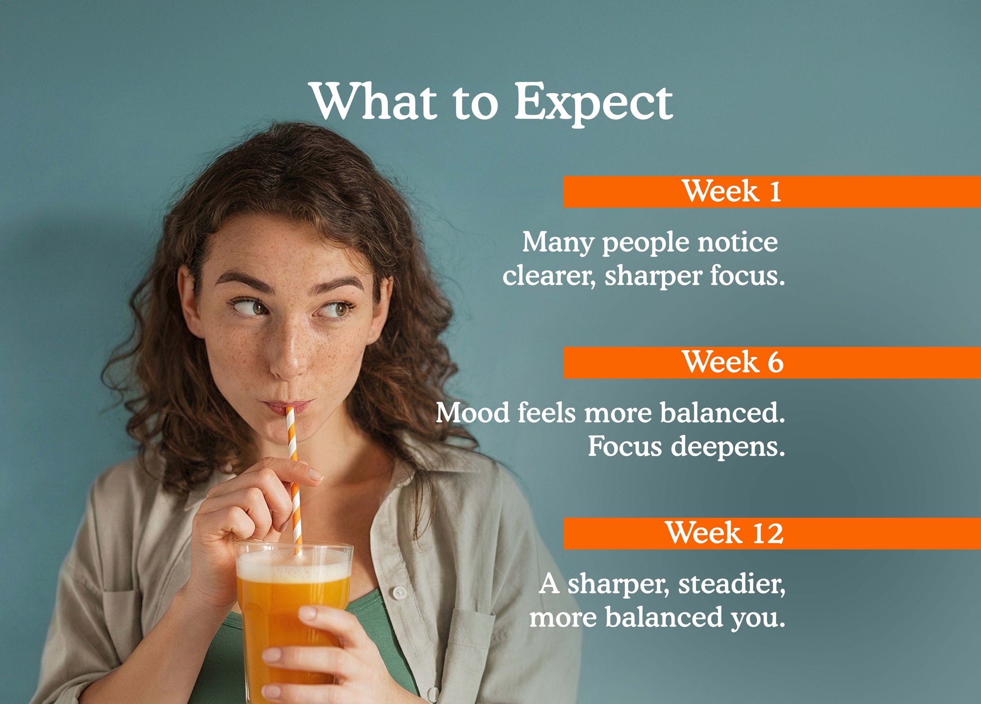 Gut-Brain Health Drink | Psychobiotics + Nootropics for Mood & Cognitive Support