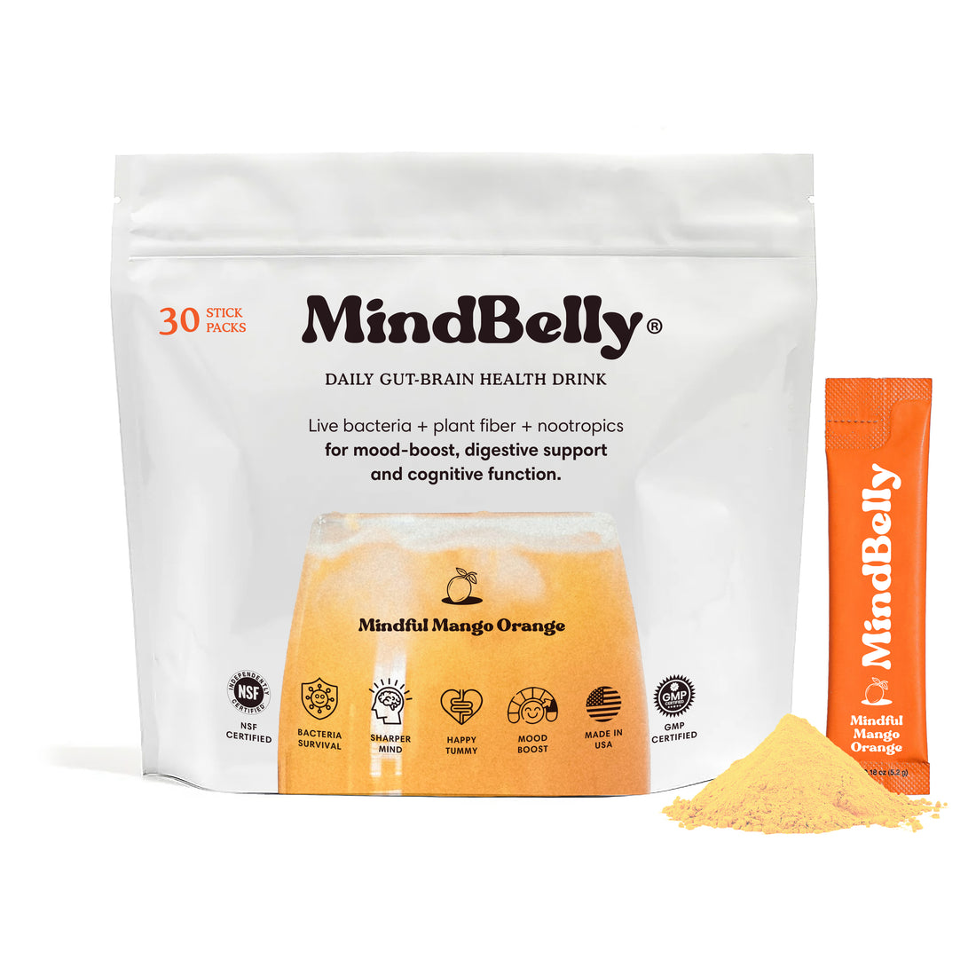 MindBelly | Mindful Mango Orange